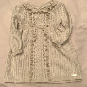 Shimmery Ruffle Dress size 12 months
